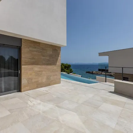 Luxury Mare & Luce Seaside Heated Pool Sauna Villa Potomje