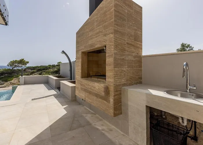 Villa Luxury Mare & Luce Seaside Heated Pool Sauna Potomje