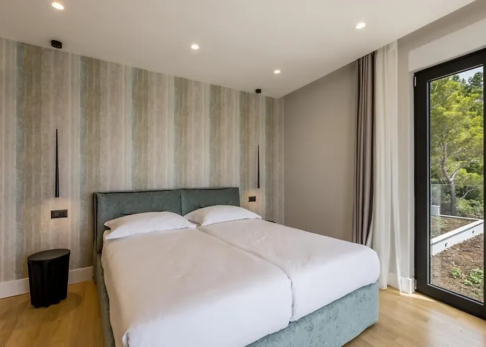 Luxury Mare & Luce Seaside Heated Pool Sauna Villa Potomje