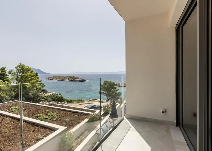 Luxury Mare & Luce Seaside Heated Pool Sauna Potomje